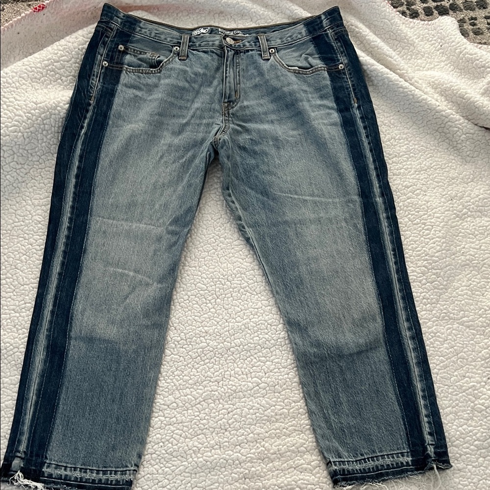 Two-Tone Blue Jeans